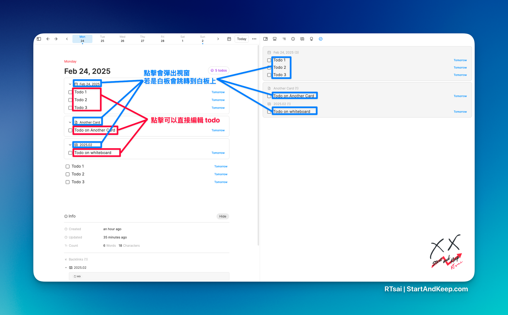 Display due task VS task App