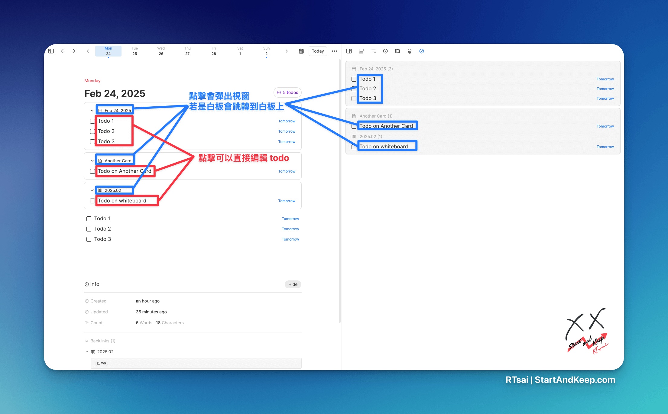 Display due task VS task App