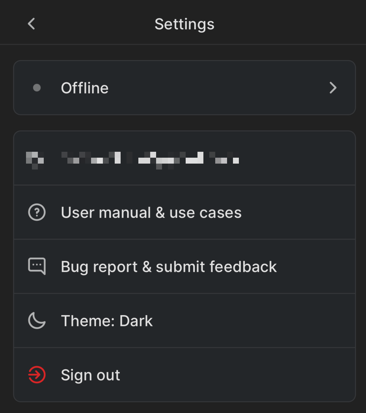 Heptabase 灰色燈號(離線狀態, Offline)